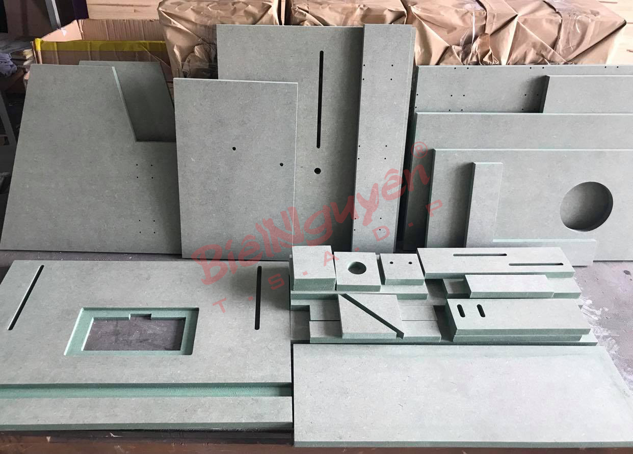 Gỗ công nghiệp HDF cắt bằng CNC